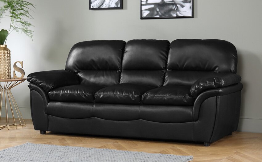 What You Need To Know About Leather Sofas Pickndecor Leather Sofas Rochester Black 3 Seater Sofa Pkdqjnv